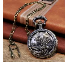 Kartal Tasarımlı Köstekli Saat