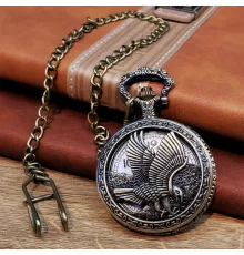 Kartal Tasarımlı Köstekli Saat