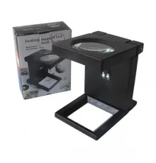 Katlanır Plastık Led Işıklı Test Cıhazı Büyüteç 2.5X90Mm