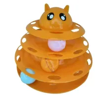 Kedi Başlıklı 3 Katlı Kedi Oyuncağı