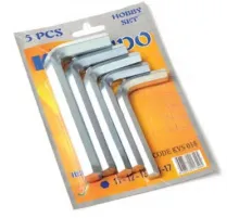 Büyük 6 Köşe Alyan Seti 5 Parça