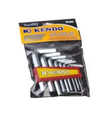 Poşetli 6 Köşe Alyan Seti 10 Parça