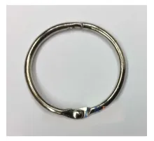 Kilitli Yuvarlak Halka, 2,5cm - 100 Adet