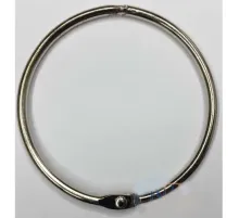 Kilitli Yuvarlak Halka, 5cm - 100 Adet