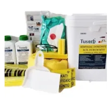 Kimyasal Döküntü Temizleme Acil Durum Kiti