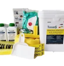 Kimyasal Döküntü Temizleme Acil Durum Kiti