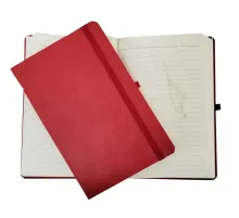 Kırmızı Deri Defter