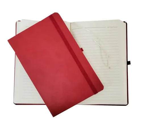 Kırmızı Deri Defter