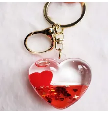 Kırmızı Kalp Anahtarlık