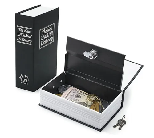 Kitap Görünümlü Gizli Kasa