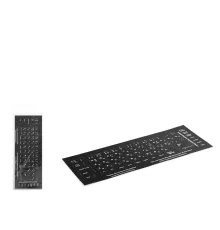 Klavye Stıcker Tuş Takımı Rusça Q Siyah HDX8258