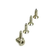 Klips, Menteşe, Ayak, Ağaç, Sunta Vidası 2,2x6,5mm - Nikel 100 Adet