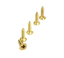 Klips, Menteşe, Ayak, Ysb Sac Vidası - 2,9x9,5mm Sarı, 100 Adet