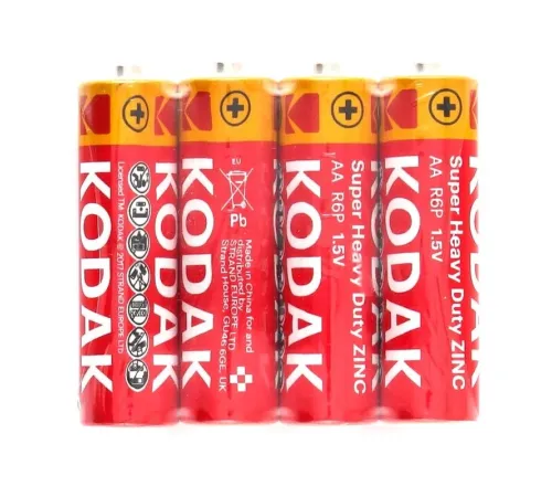 Kodak AA Pil Super Heavy Duty Çinko Karbon Kalem Pil 60 adet