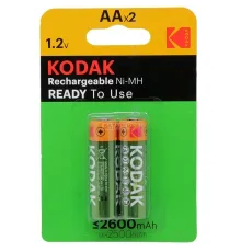 Kodak Şarj Edilebilir Ni-MH AA Pil 2600 mAh (2 Adet)