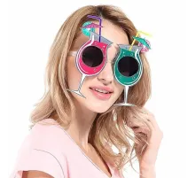 Kokteyl Temalı Hawaii Yaz Partisi Gözlüğü 15x16 cm