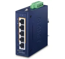 Kompakt Endüstriyel Ethernet Switch (Compact Industrial Ethernet Switch)<br>
4-Port 10/100/1000T 802.3at PoE +<br>
1-Port 10/100/1000T<br>
-40~75 derece C