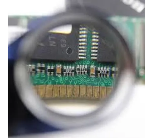 Kontrol Için Özel Kutulu Metal Işıklı Lup 40X25