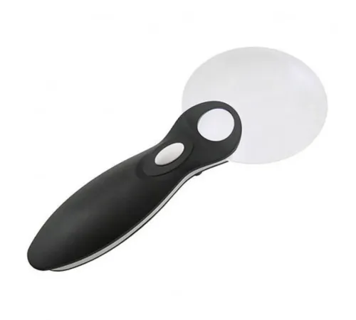 Kontrolü Için 10X 20X 2 Led Işıklı El Büyüteç