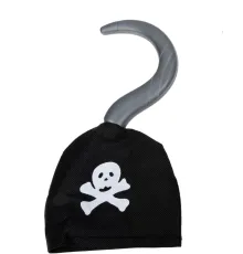 Korsan Kancası Kumaş Malzemeden İmal Korsan Eli Arma Baskılı