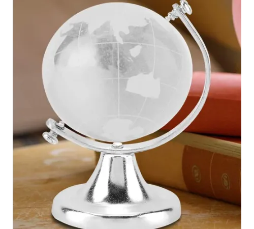 Kristal Küçük Boy Cam Dünya Küresi