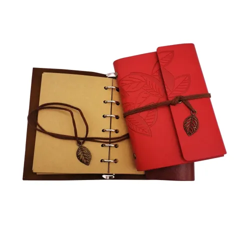 Küçük Boy Retro Deri Defter