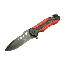 Kurtarma Çakısı Kırmızı 22 cm Yarı