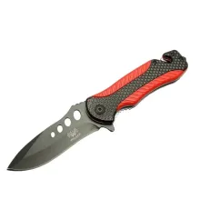 Kurtarma Çakısı Kırmızı 22 cm Yarı