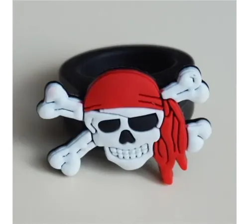 Kuru Kafa Şekilli Çocuk Uyumlu Plastik Korsan Yüzüğü