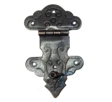 Kuyruklu Kilit, Sandık, Kutu Askısı - 36x60mm, Oksit, 1 Adet