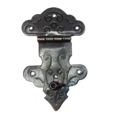 Kuyruklu Kilit, Sandık, Kutu Askısı - 36x60mm, Oksit, 100 Adet