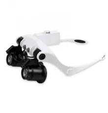 Kuyumcu Saat Onarım Için 10X-15X-20X25X Mercekli Gözlük Büyüteç 9892G-3A