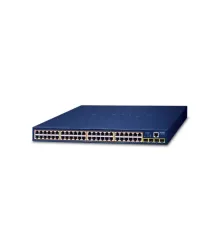 L2/L4 Yönetilebilir Gigabit PoE Switch (L2/L4 Managed Gigabit PoE Switch)<br>
48 x 10/100/1000Base-T IEEE 802.3at/af PoE+ Injector (Port 1 ile Port-48 arası) (Port başına 30.8 watt) (PoE Power Bütçesi maks. 600 watt)<br>
4 x 100/1000BASE-X min