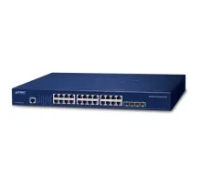 L3 Stack Edilebilir Yönetilebilir Switch (L3 Stackable Managed Switch)<br>
24-Port 10/100/1000T<br>
4-Port 10G SFP+