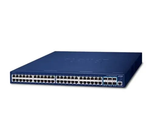 L3 Stack Edilebilir Yönetilebilir Switch (L3 Stackable Managed Switch)<br>
48-Port 10/100/1000T<br>
6-Port 10G SFP+