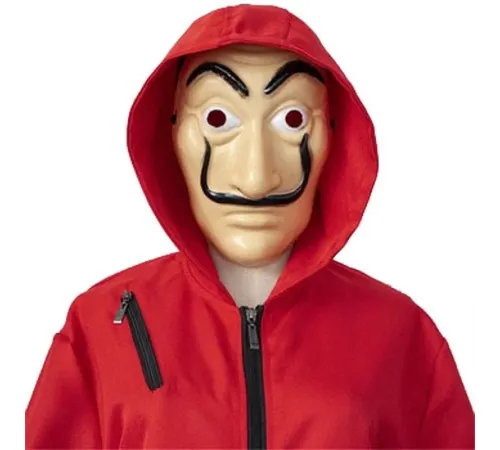 La Casa De Papel Salvador Dali Maskesi Orjinal İthal Ürün