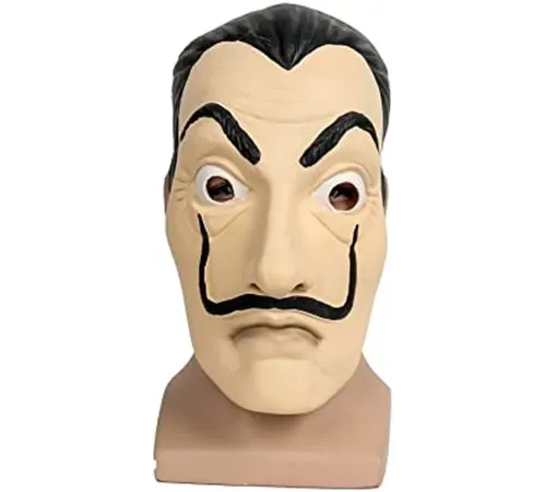 La Casa De Papel Salvador Dali Maskesi Orjinal İthal Ürün