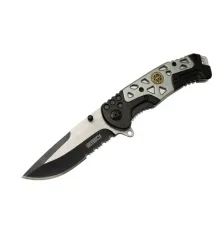 Lanmark MX10 Gri Testereli Outdoor Çakı 21 cm - , Perçinli