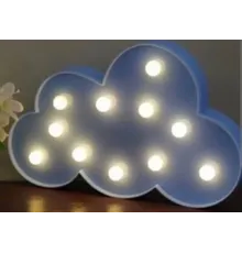 Led Işık Beyaz Bulut Gece Lambası