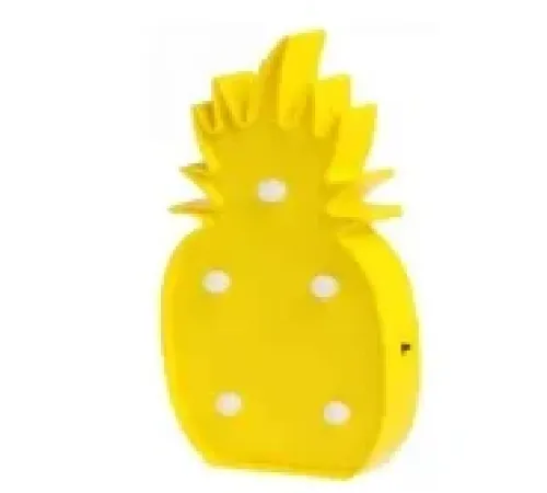 Led Işıklı Ananas Gece Lambası
