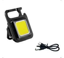 LED Işıklı Flash Özellikli 4 Modlu Anahtarlık El Feneri