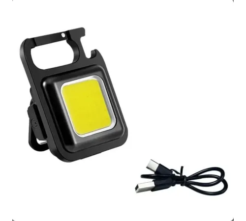 LED Işıklı Flash Özellikli 4 Modlu Anahtarlık El Feneri