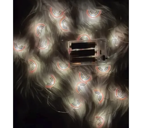 Led Işıklı Gökkuşağı Dekoratif Işıklı İp