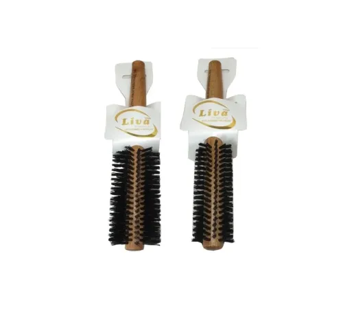 Liva 540 350 Saç Fırçası Yanmaz Profesyonel Fön Fırçası 2 Adet