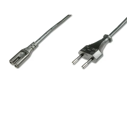 Digitus Mains Güç Kablosu, Euro C7 erkek <==> Euro C7 dişi, 1.80 metre, H03VVH2-F 2G 0.75qmm