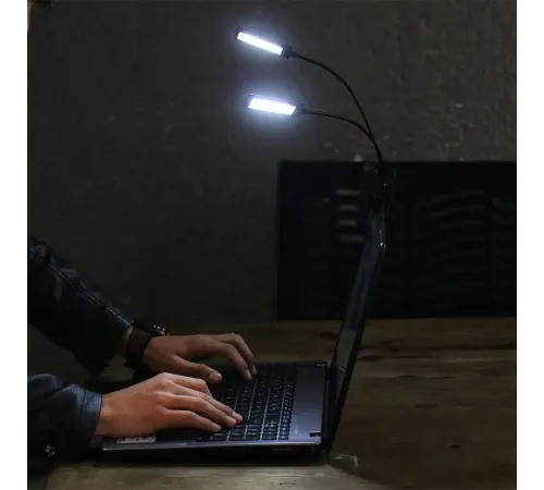 Mandallı Kitap Okuma ve Masa Lambası TH-014