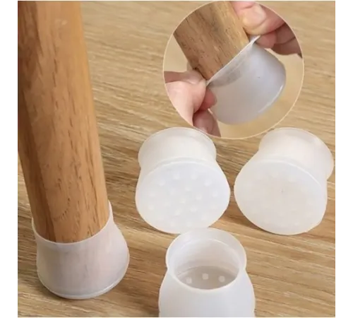 Masa Ve Sandalye Ayak Koruyucu Silikon 12 Adet