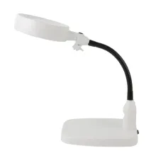 Masaüstü 10X Led Işıklı Büyüteç Okuma El Sanatları Onarım Büyüteç 7765