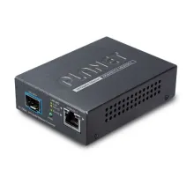 Media Converter<br>
10G/5G/2.5G/1G/100BASE-T <-> 10GBASE-X SFP+<br>
6000 VDC Ethernet ESD korumasına sahip<br>
0 - 50 derece C çalışma ısısına sahip<br>
DIN-ray ve duvara monte edilebilir