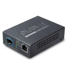 Media Converter<br>
10G/5G/2.5G/1G/100BASE-T <-> 10GBASE-X SFP+<br>
6000 VDC Ethernet ESD korumasına sahip<br>
0 - 50 derece C çalışma ısısına sahip<br>
DIN-ray ve duvara monte edilebilir